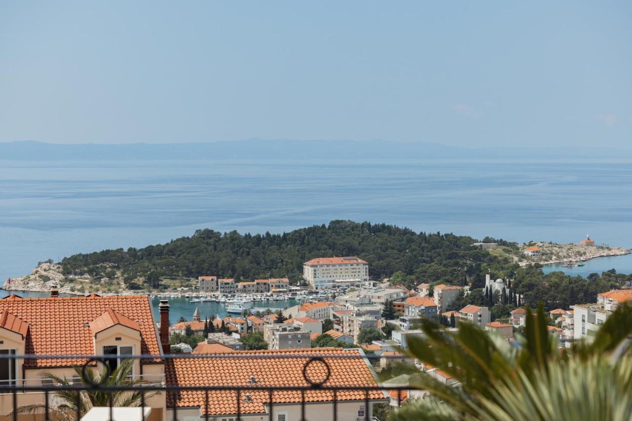 Villa Smaragd - Lapis - Luxury Apartment With Shared Pool Makarska Exterior foto
